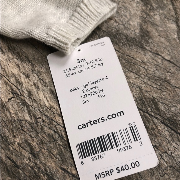 Carter’s Sweater Dress - Picture 2 of 3